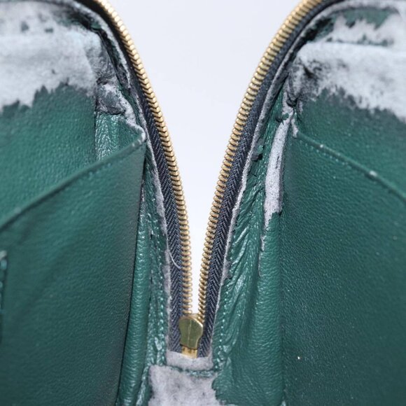 LOUIS VUITTON Taiga Trousse Toilette GM Clutch Bag Epicea - Picture 10 of 16